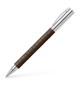 Faber-Castell - Ambition 3D Croco rollerball, brown