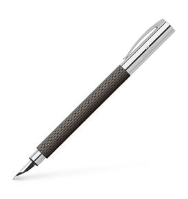Faber-Castell - Ambition OpArt Black Sand fountain pen, EF