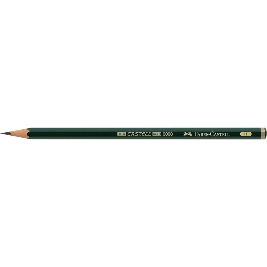 Faber-Castell - Castell 9000 graphite pencil, H