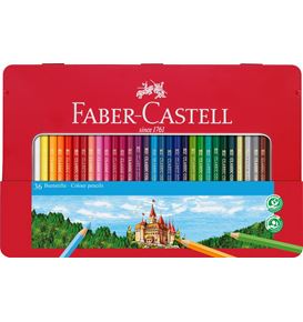 Faber-Castell - Classic Colour colour pencils, tin of 36