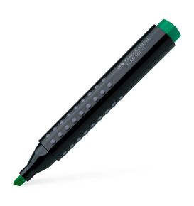 Faber-Castell - Grip Marker Permanent, chisel tip, green