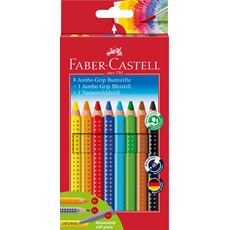 Faber-Castell - Jumbo Grip colour pencils, promotional set, 10 pieces