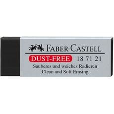 Faber-Castell - Dust-free eraser, black