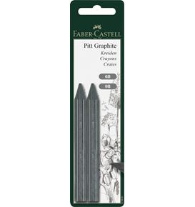 Faber-Castell - Pitt Graphite crayon, set of 2, 6B, 9B