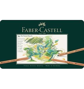 Faber-Castell - Pitt Pastel pencil, tin of 36