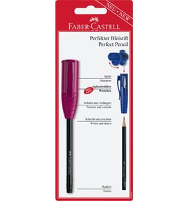 Faber-Castell - Perfect Pencil III with built-in sharpening box, sorted